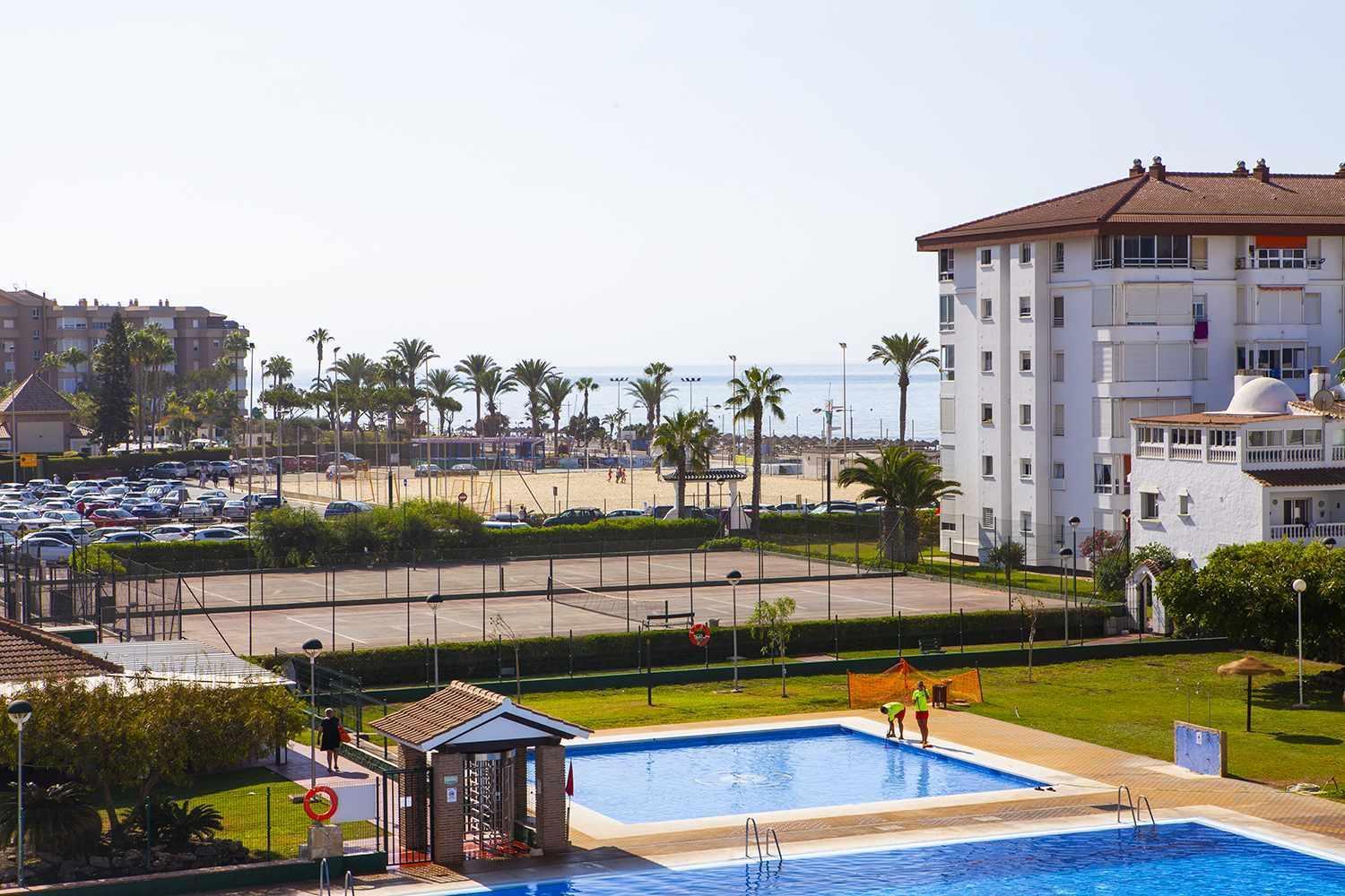 A 100M De Playa Piscina Y Todos Los Servicios Apartment Torrox Bagian luar foto